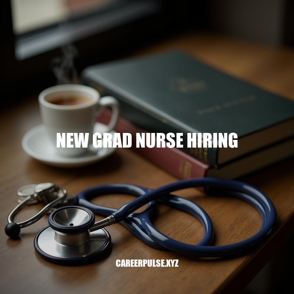 New Grad Nurse Hiring: Strategies for Success